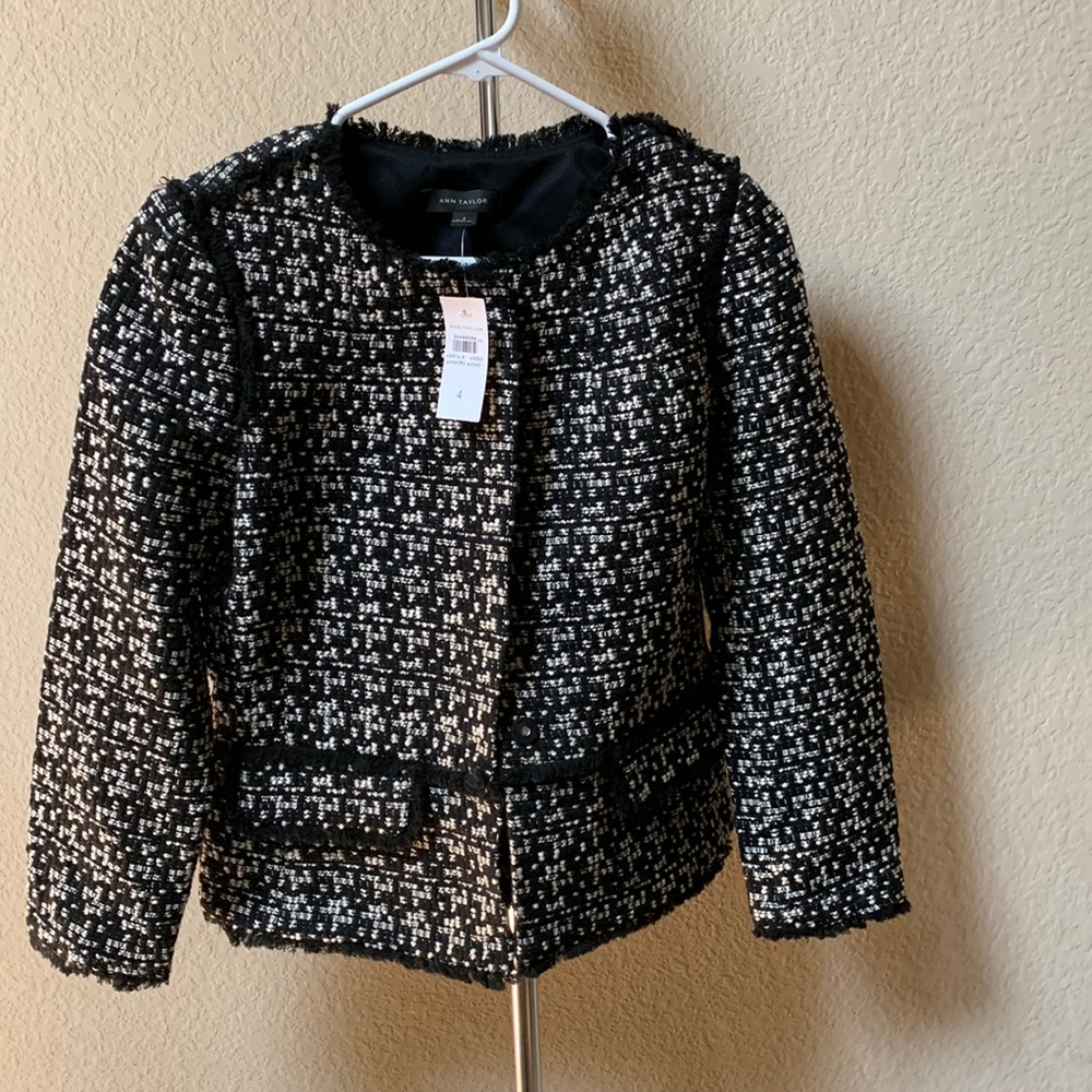 Ann Taylor Tweed Blazer